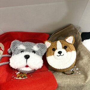 📦 2 for 35 📦

2Pcs Set Adorable Crochet Dog and Cat Face Kids Bags